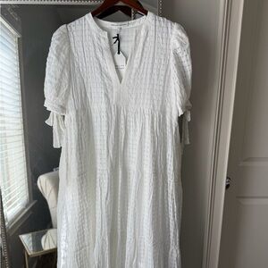 NWT English Factory White Dress Large